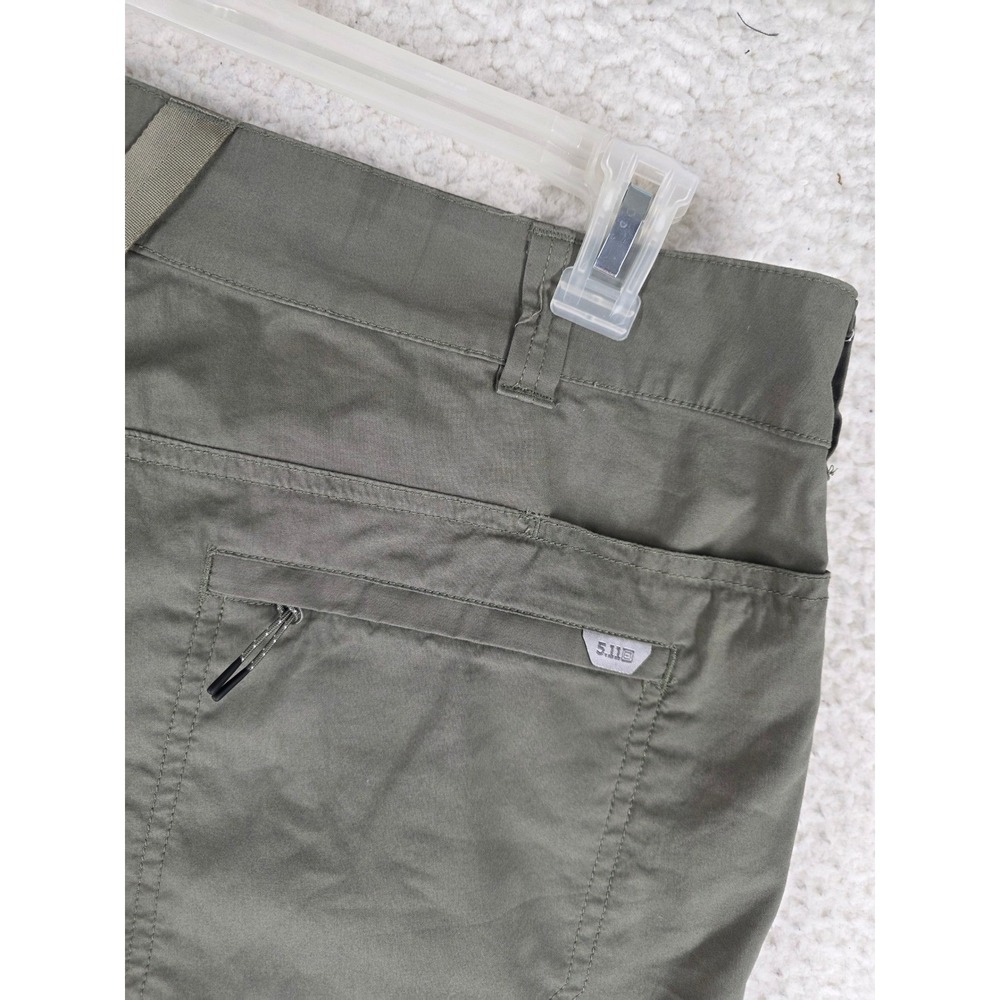 5.11 Tactical Meridian Cargo Pants Mens 38x30 (38x29) Ranger Green Straight Fit - Picture 16 of 16